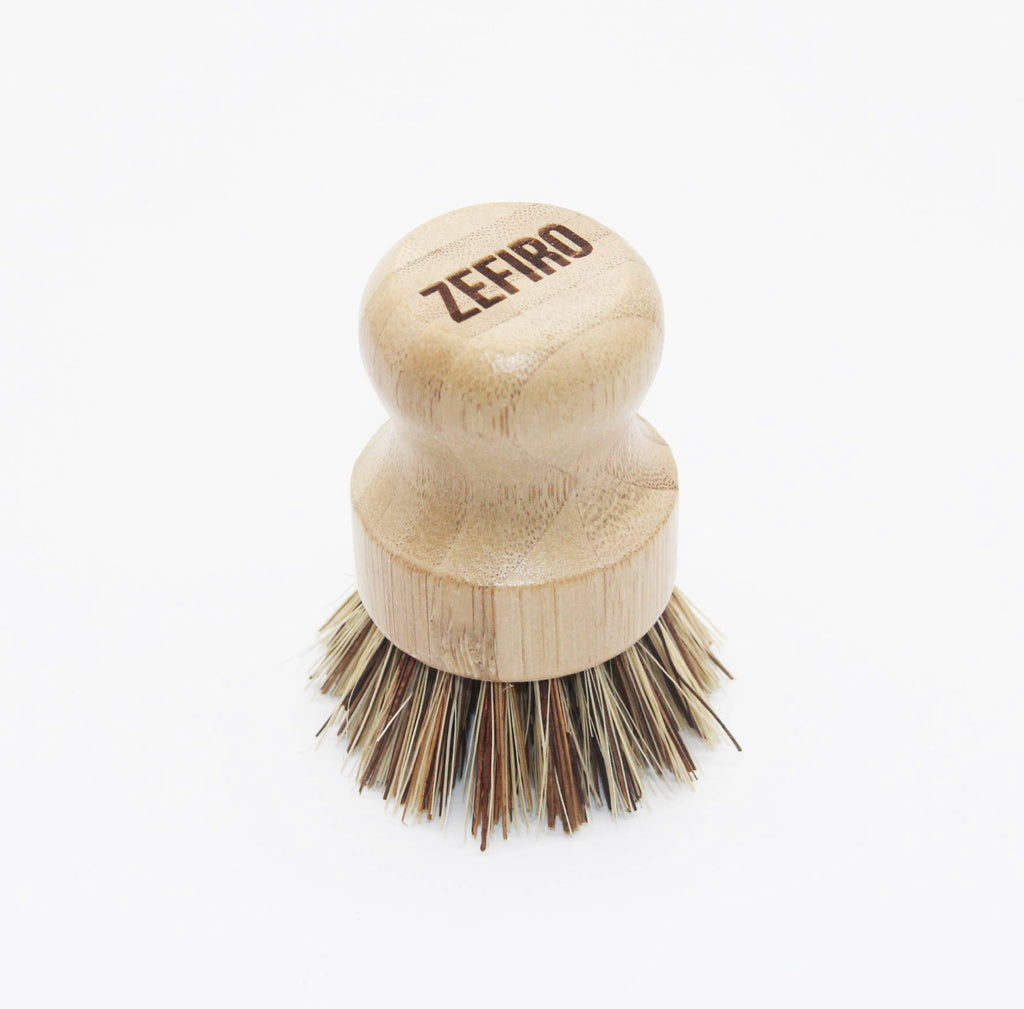 Bamboo Pot Brush Scrubber image 1