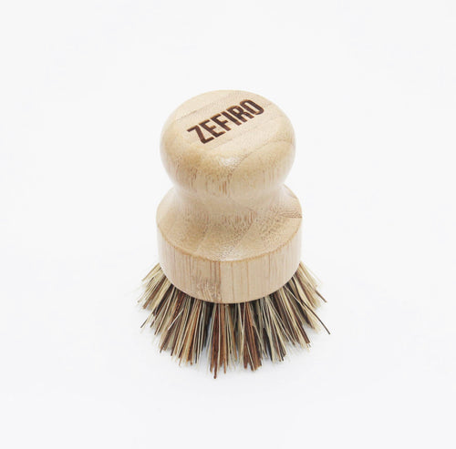 Bamboo Pot Brush Scrubber image 1