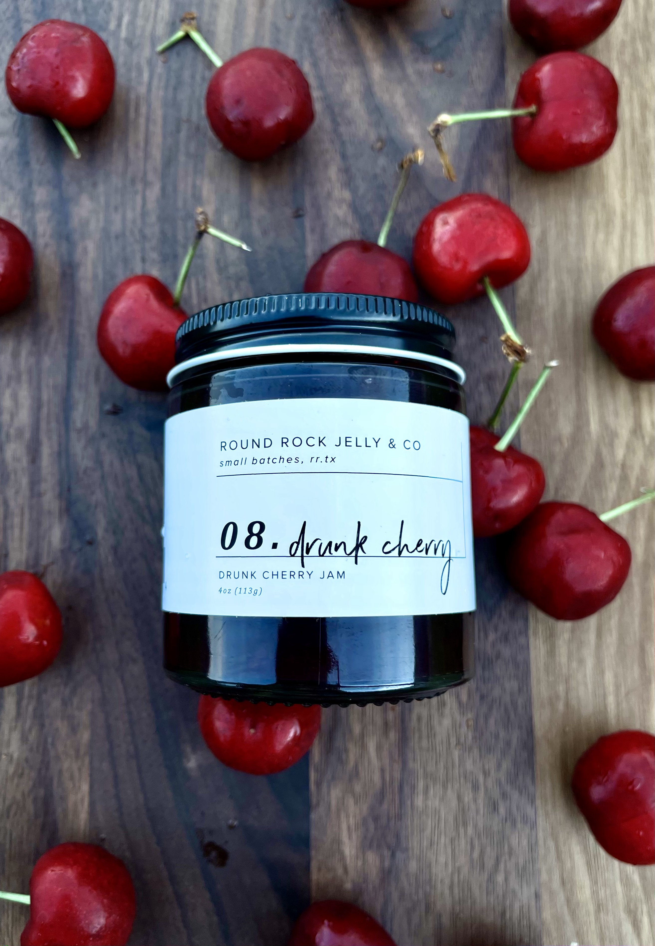 Drunk Cherry Jam | 4 oz. image 1