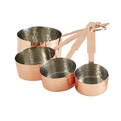 Copper Measuring Cups image 0