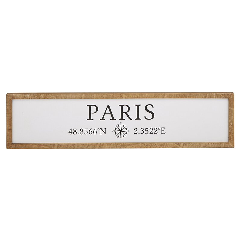 Paris Wood Frame image 0