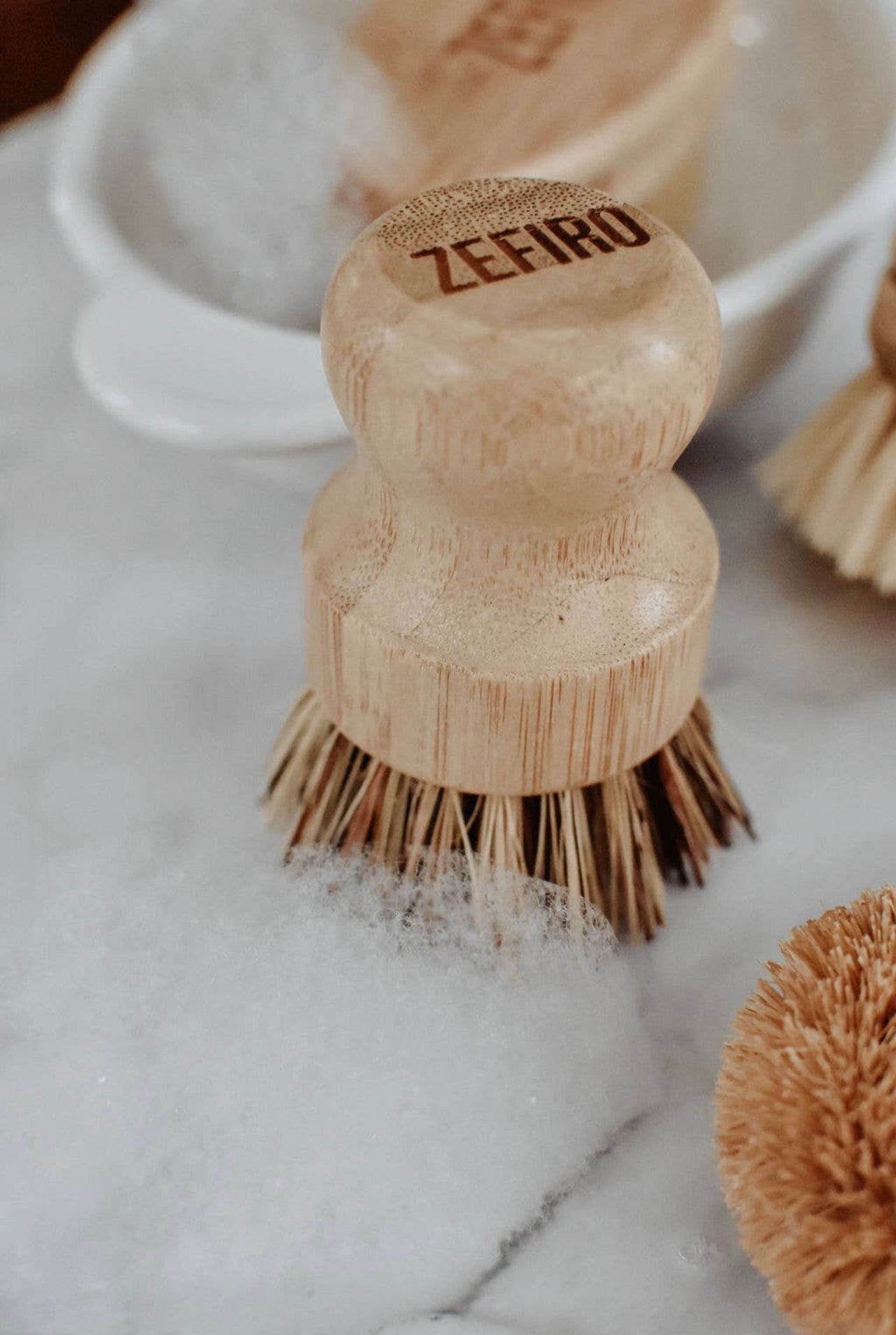 Bamboo Pot Brush Scrubber image 2