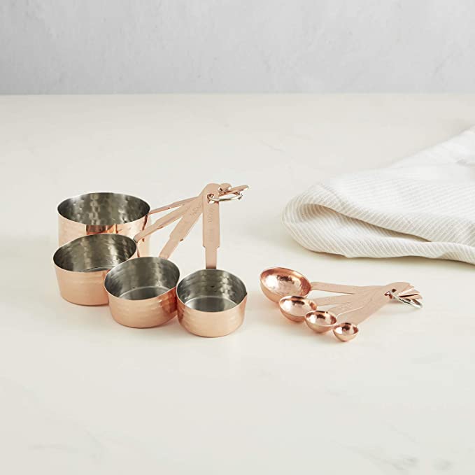 Copper Measuring Cups image 1